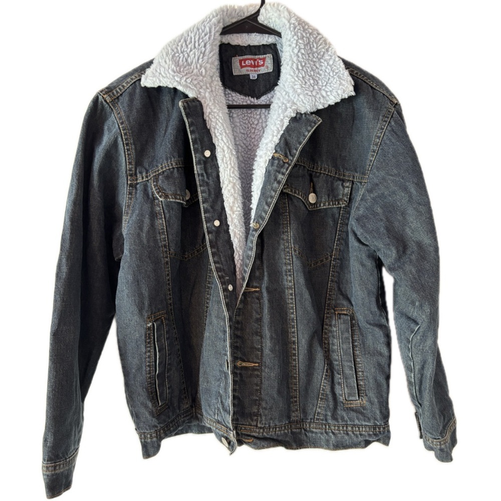 Vintage Levi's Denim Sherpa Jacket